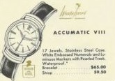 Hamilton Accumatic VIII — original catalog portrait