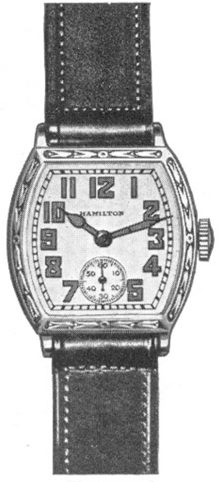 Hamilton Barrel (Men) — original catalog portrait