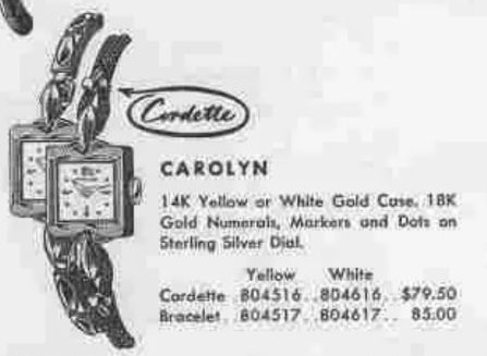 Hamilton Carolyn — original catalog portrait