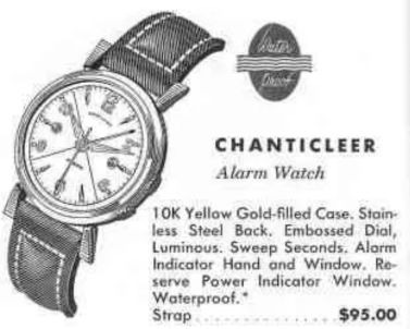 Hamilton Chanticleer — original catalog portrait