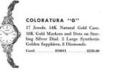 Hamilton Coloratura G — original catalog portrait
