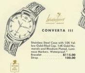 Hamilton Converta III — original catalog portrait
