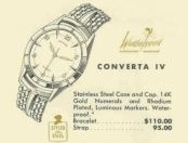 Hamilton Converta IV — original catalog portrait