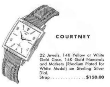 Hamilton Courtney — original catalog portrait