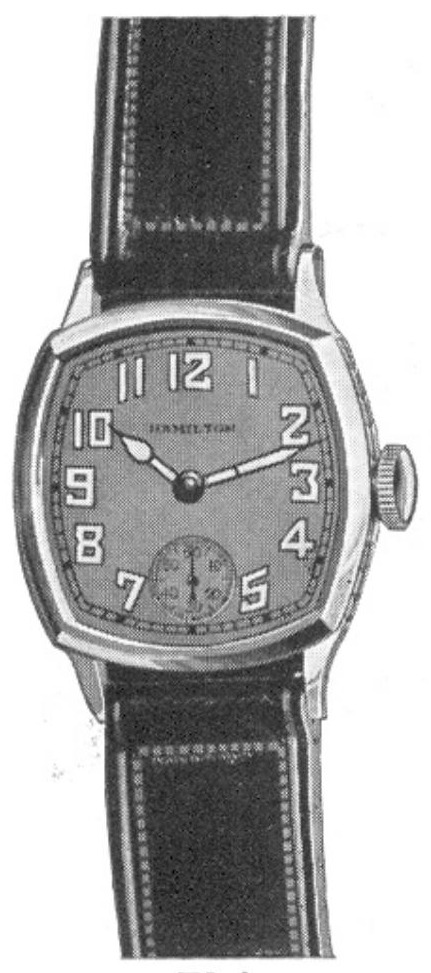 Hamilton Cushion (Men) — original catalog portrait