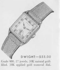 Hamilton Dwight — original catalog portrait