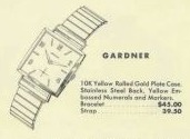Hamilton Gardner — original catalog portrait