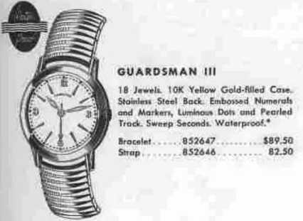 Hamilton Guardsman III — original catalog portrait