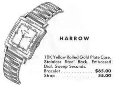Hamilton Harrow — original catalog portrait