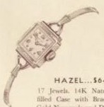Hamilton Hazel — original catalog portrait