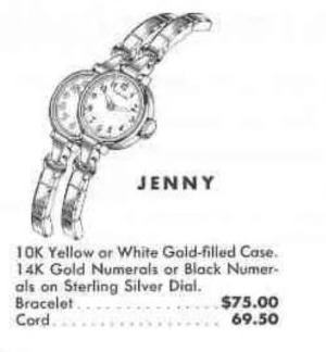 Hamilton Jenny — original catalog portrait