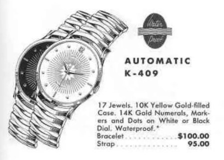 Hamilton K-409 — original catalog portrait
