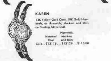 Hamilton Karen — original catalog portrait