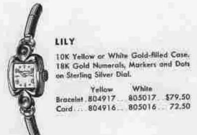 Hamilton Lily — original catalog portrait