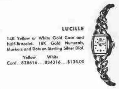 Hamilton Lucille — original catalog portrait