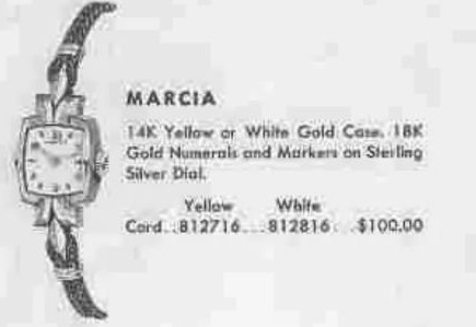Hamilton Marcia — original catalog portrait