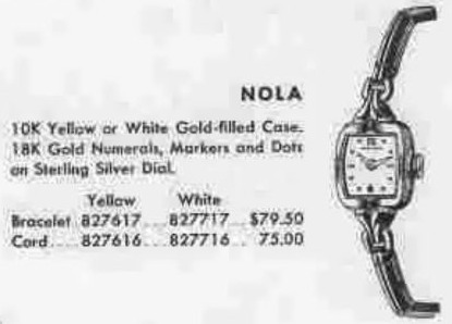 Hamilton Nola — original catalog portrait