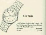 Hamilton Peyton — original catalog portrait