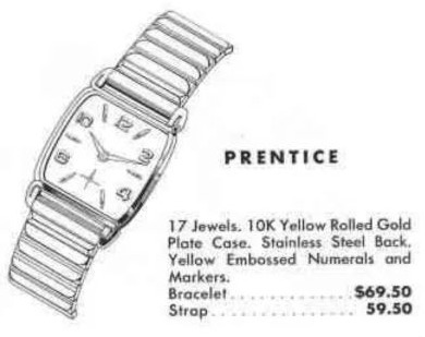 Hamilton Prentice — original catalog portrait