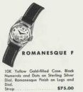 Hamilton Romanesque F — original catalog portrait