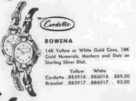 Hamilton Rowena — original catalog portrait