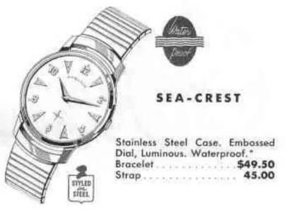 Hamilton Sea-Crest — original catalog portrait