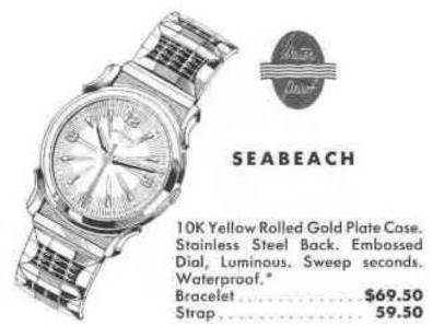 Hamilton Seabeach — original catalog portrait