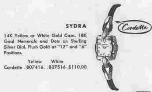 Hamilton Sydra — original catalog portrait