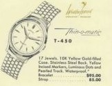 Hamilton T-450 — original catalog portrait