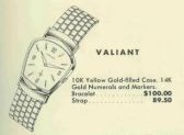 Hamilton Valiant — original catalog portrait